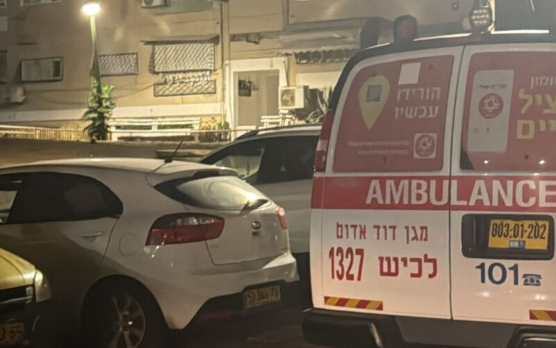 זירת האירוע ברחוב חובבי ציון. צילום: מד"א