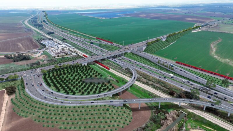 שדרוג כביש 383. קרדיט: ינון הנדסה.