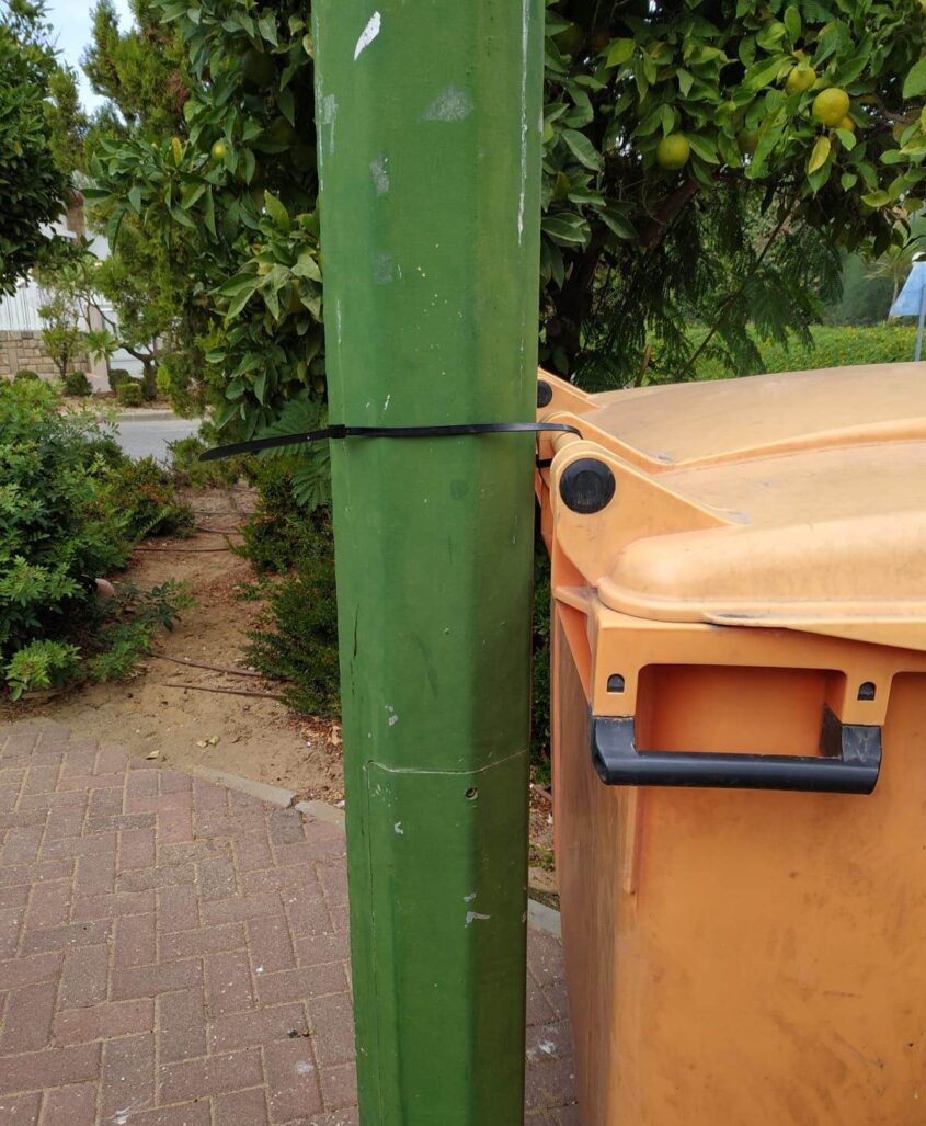 הכנות לקראת הסערה. צילום: דוברות עיריית אשקלון
