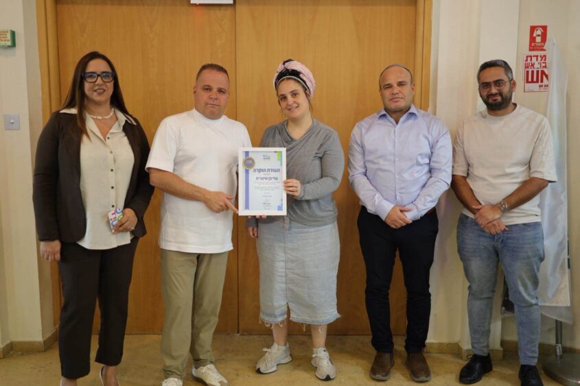 מצטייני השירות בעיריית אשקלון. צילום: אלדד עובדיה