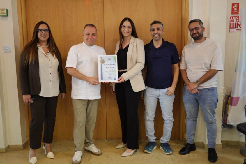 מצטייני השירות בעיריית אשקלון. צילום: אלדד עובדיה