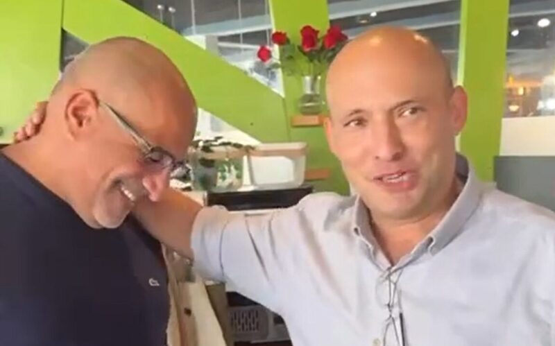נפתלי בנט ואיתי לוי