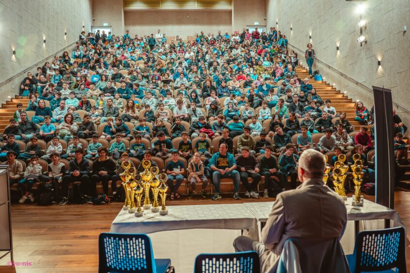 משחק שחמט לזיכרו של סמ"ר אוריה יעקב. צילום: האיגוד הישראלי לשחמט