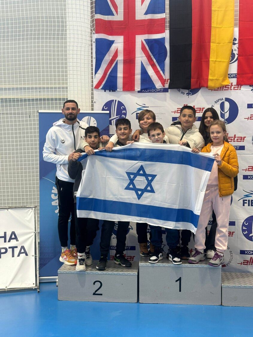 ניקיטה סירוטקין במקום הראשון. צילום: עיריית אשקלון