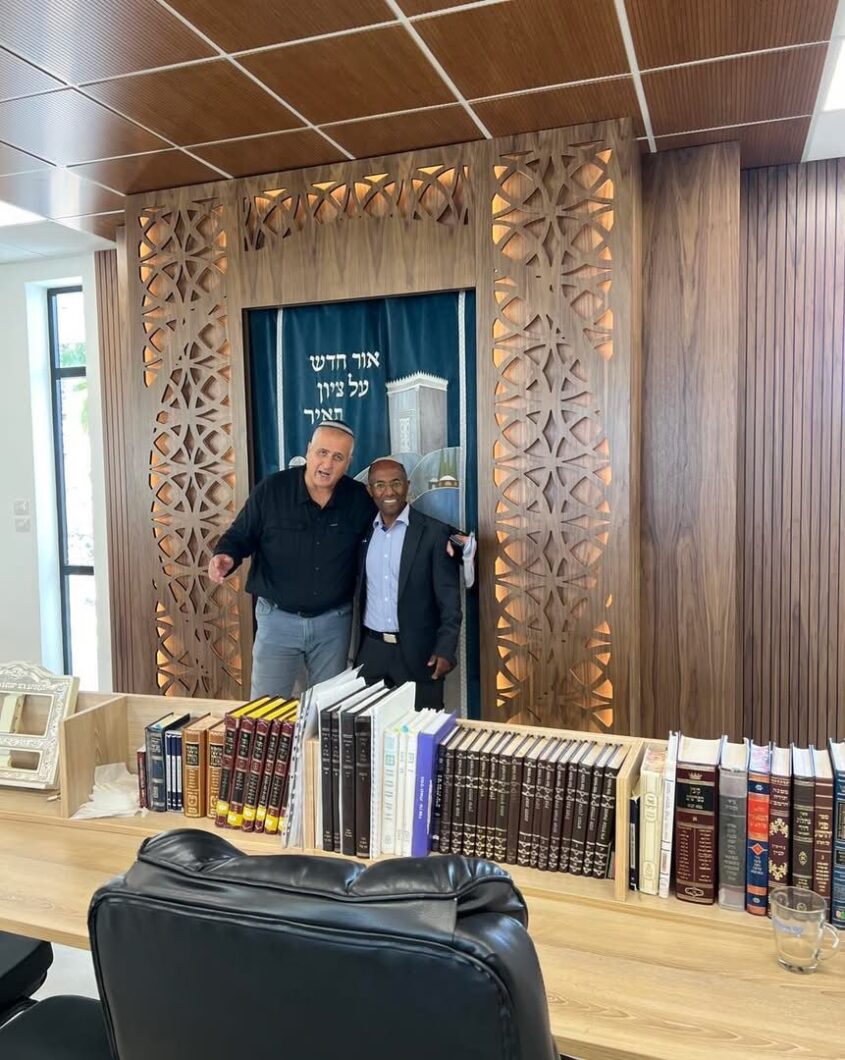 ח"כ סולומון בביקור בישיבת ההסדר 'אורות אשקלון'