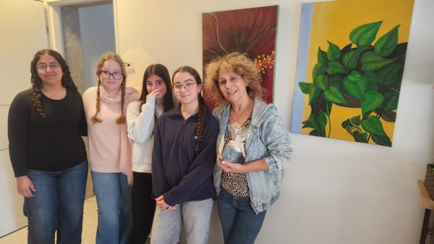 מפגש במיזם 'לאורם של גיבורים'