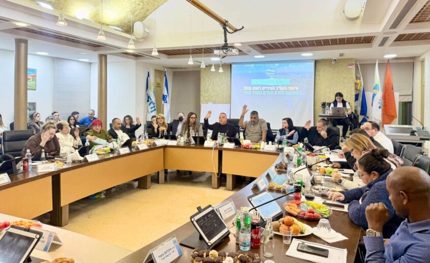 ישיבת מועצה. צילום: דוברות העירייה