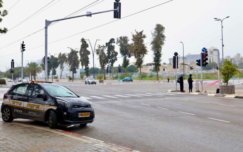 אשקלון נערכת לגשם. צילום: אלדד עובדיה