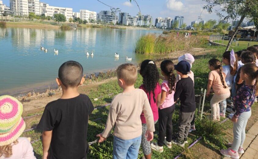 חוגים ירוקים. צילום: דוברות עיריית אשקלון