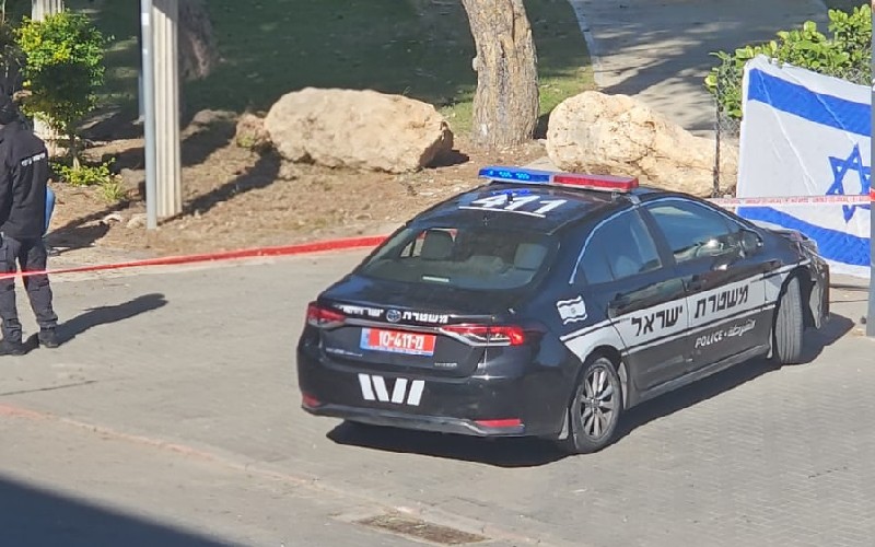 זירת האירוע בשכונת מגדל
