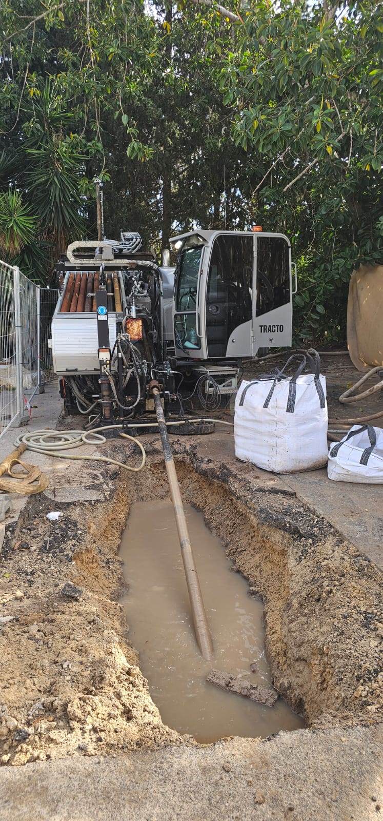 עבודות תאגיד מי אשקלון. צילום: תאגיד מי אשקלון