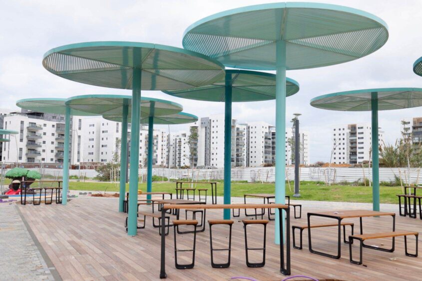 פארק בעיר היין. צילום: אלדד עובדיה