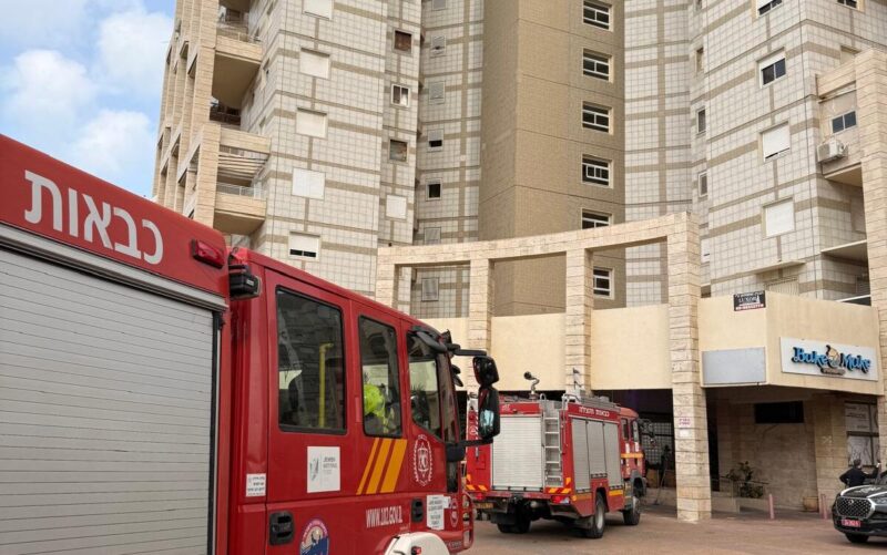 זירת השריפה ברחוב שילה. צילום: כב"ה
