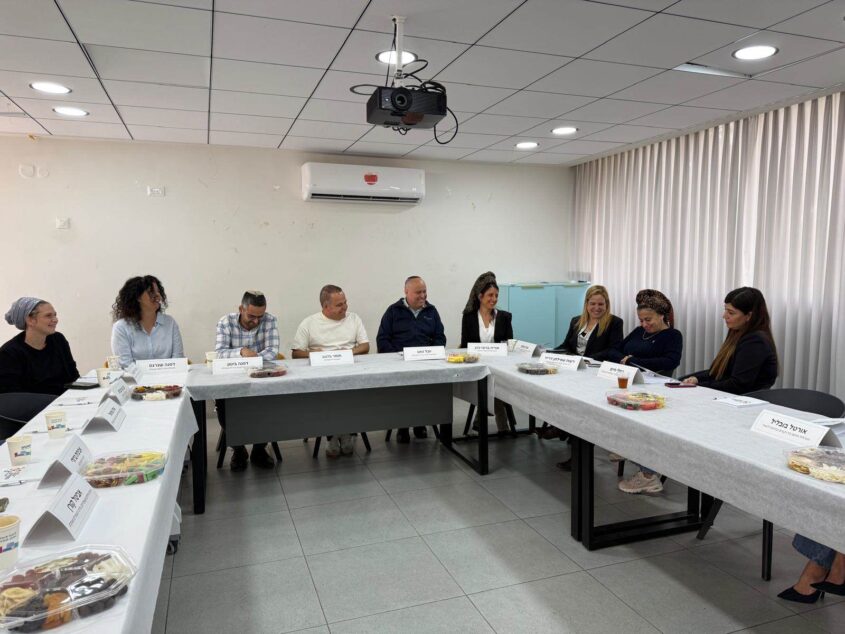 פורום עירוני למען משרתי המילואים. צילום: דוברות עיריית אשקלון