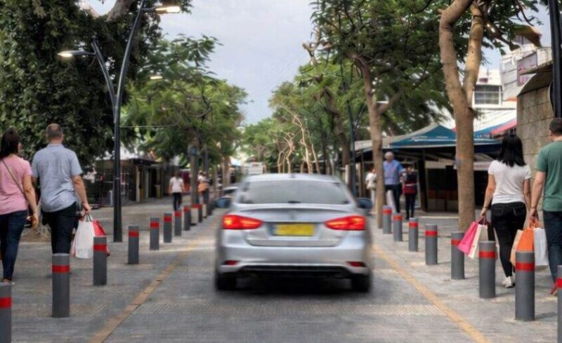 מדרחוב באשקלון. צילום: דוברות עיריית אשקלון