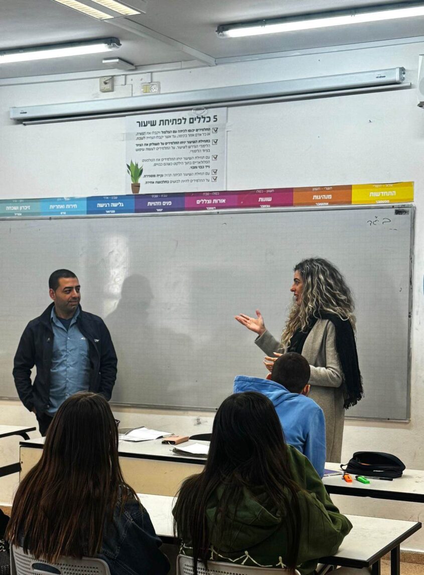 מפגש עם נהגי אוטובוס. צילום: דן בדרום