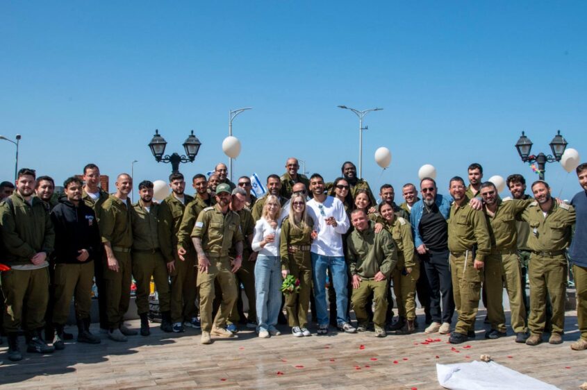 המחווה לדנה וירין בברזילי. צילום: דוברות ברזילי
