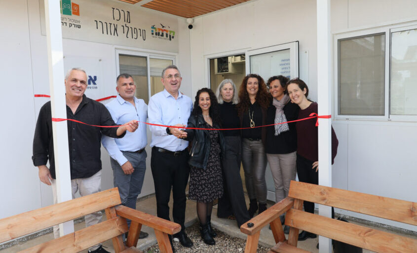 חנוכת מרכז 'אלון'. צילום: סיוון שחור