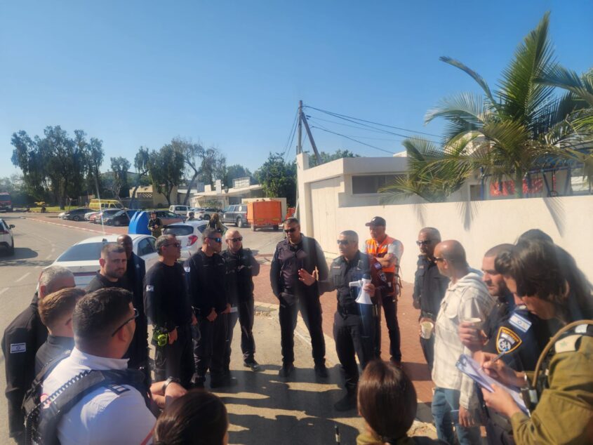 תרחיש נפילת טיל בשטח בנוי