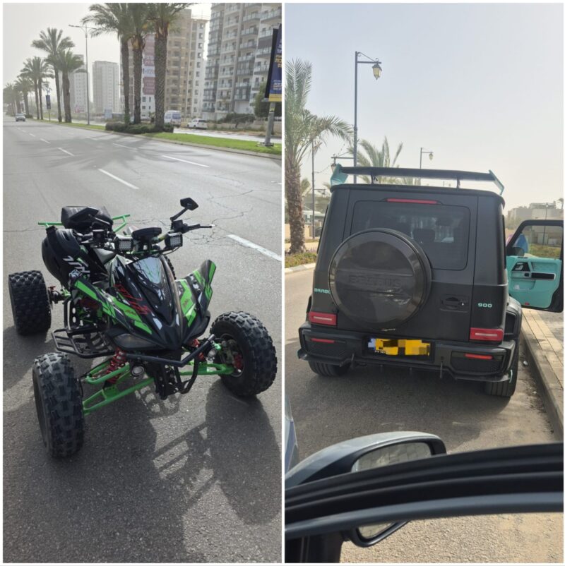מבצע תנועה באשקלון. צילום: דוברות המשטרה