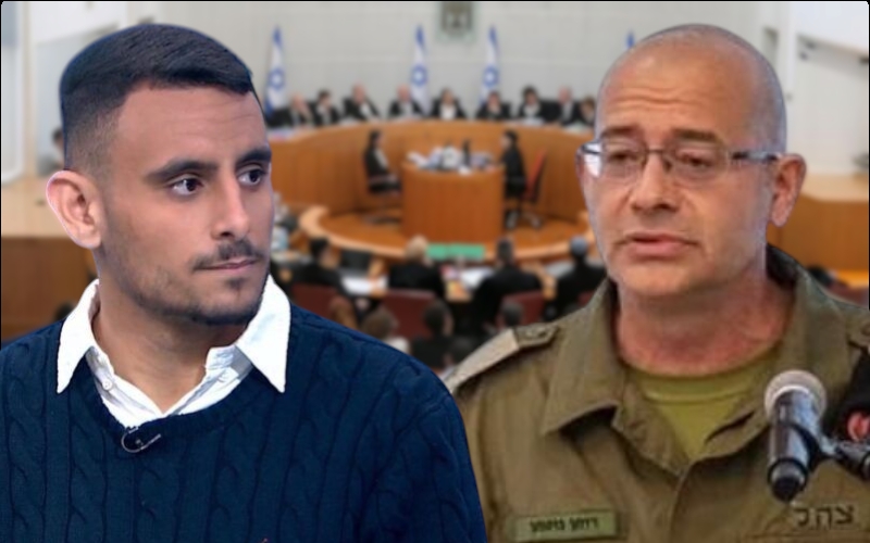 רומן גופמן, אורי אלמקייס, בג"ץ. צילומים: דובר צה"ל, מתוך המקור, עמוס בן גרשום/לע"מ