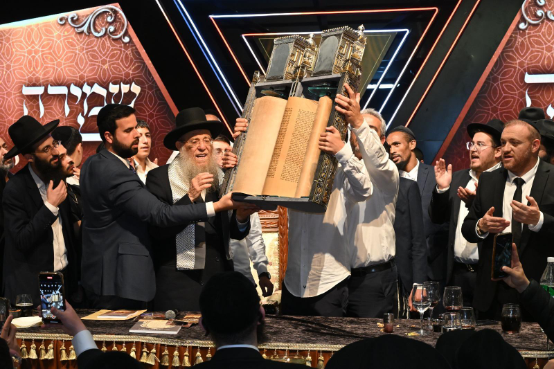 הילולא של ר' חיים ויטאל. צילום: חיים ביתן