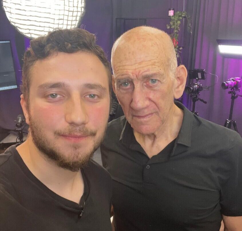 משה פבריקנט ואהוד אולמרט