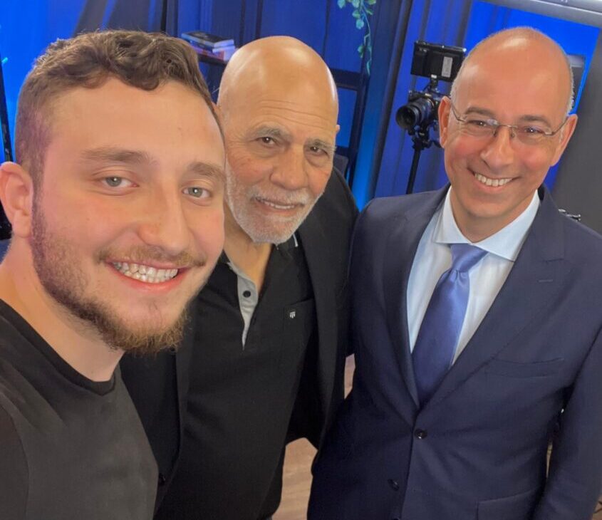 פבריקנט עם פרופ' ירון זליכה ואורי גבריאל