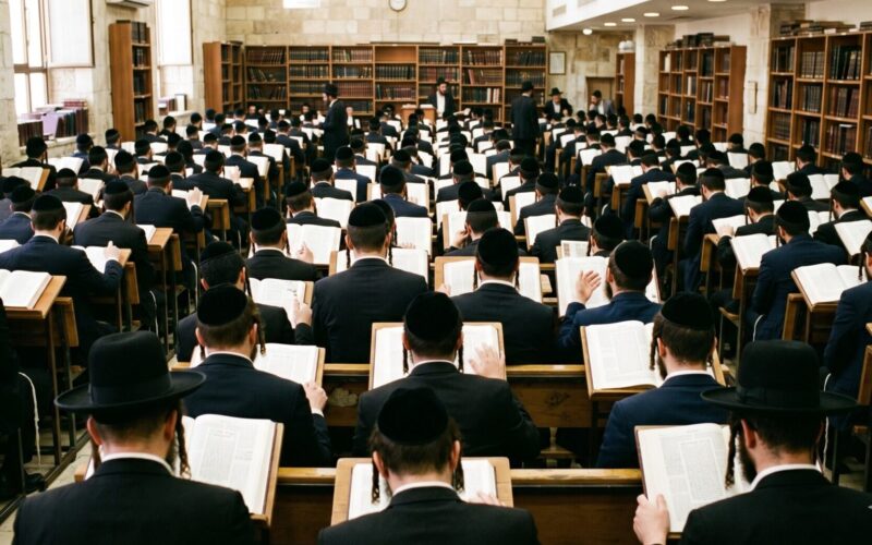 כולל אברכים. אילוסטרציה AI