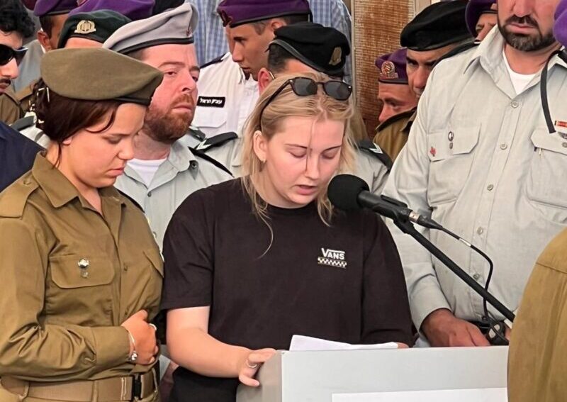 הלווית הלוחם מיכאל טיוקין. צילום: אלדד עובדיה, דוברות עיריית אשקלון