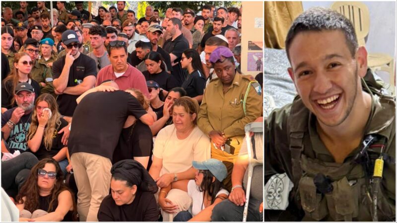 הלוויתו של סרן דוד חזות ז"ל. צילום: אלדד עובדיה
