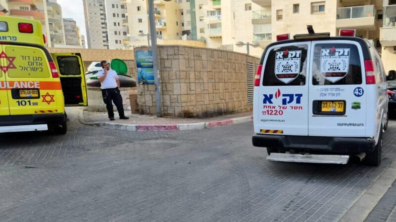 הזירה ברחוב שילה. צילום: זק"א