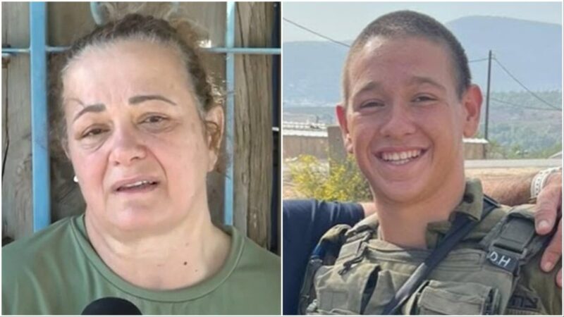 דוד חזות ז"ל, גלית חזות. צילום: מתוך ערוץ 12