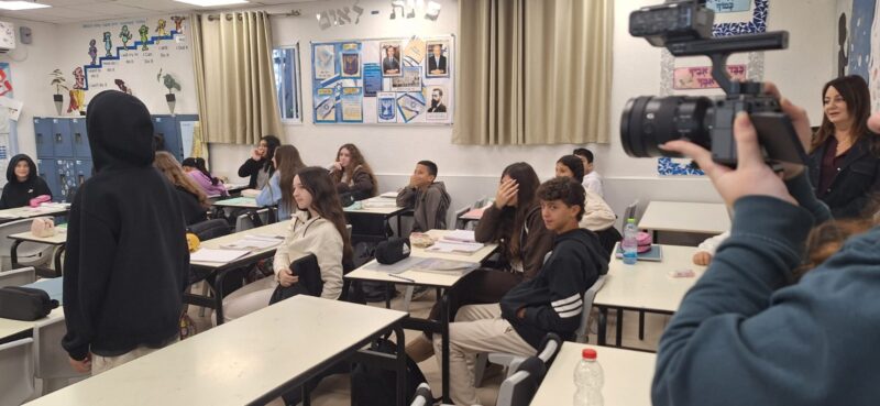 לומדים קולנוע בבית הספר לאמנויות. צילום: צוות בית הספר