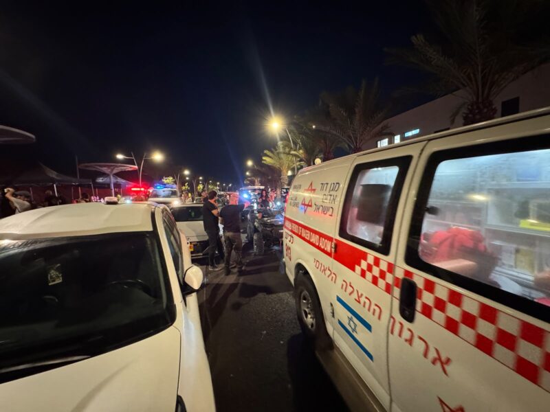 החיפושים אחר יובל כוגן. צילום: מד"א