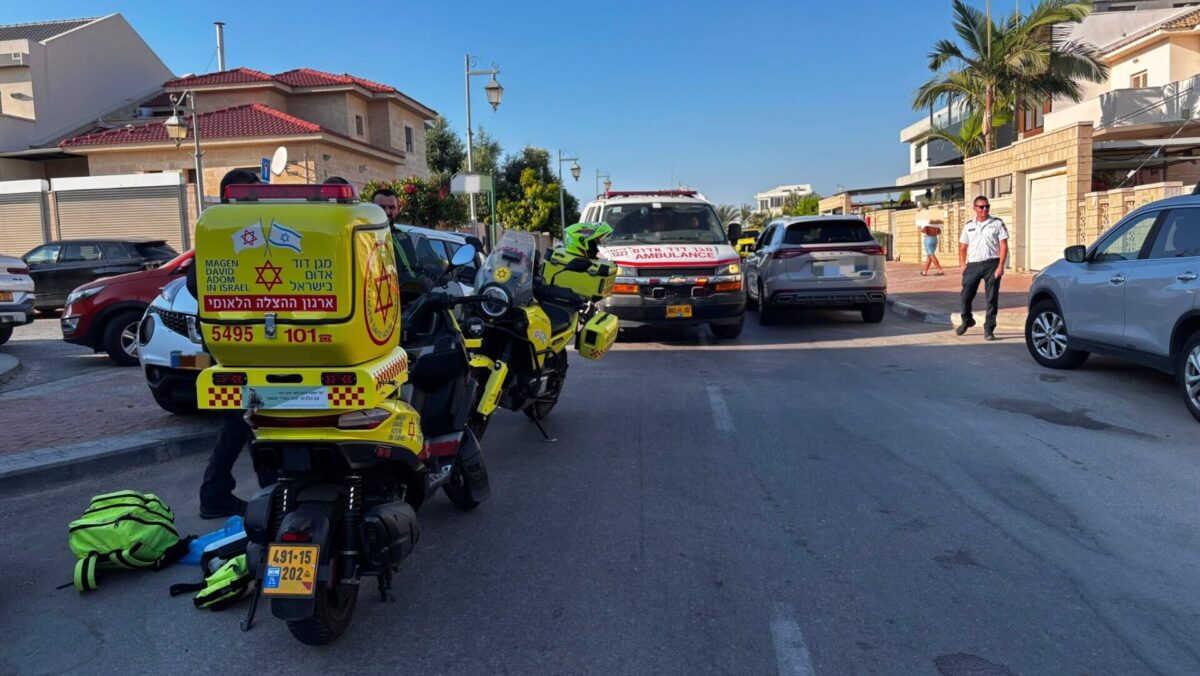 כוחות ההצלה במקום. צילום: מד"א
