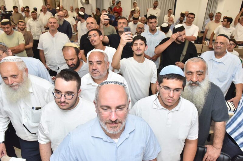 חנוכת ישיבת אורות אשקלון. צילום: קול חי הפקות