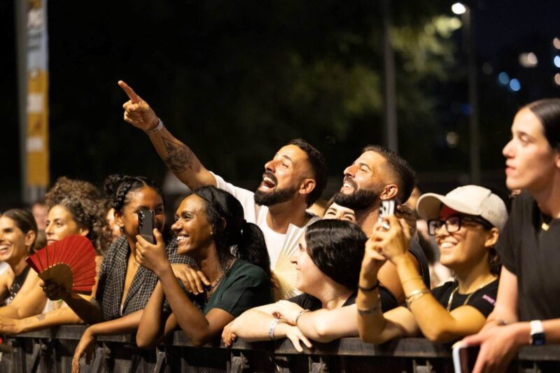 הקהל בפסטיבל הבירה אשקלון. צילום: סיון מטודי