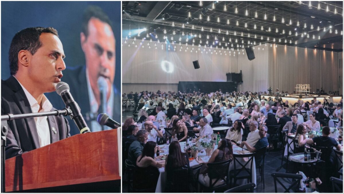 מאות עורכי דין בכנס. צילום: מתן נעים