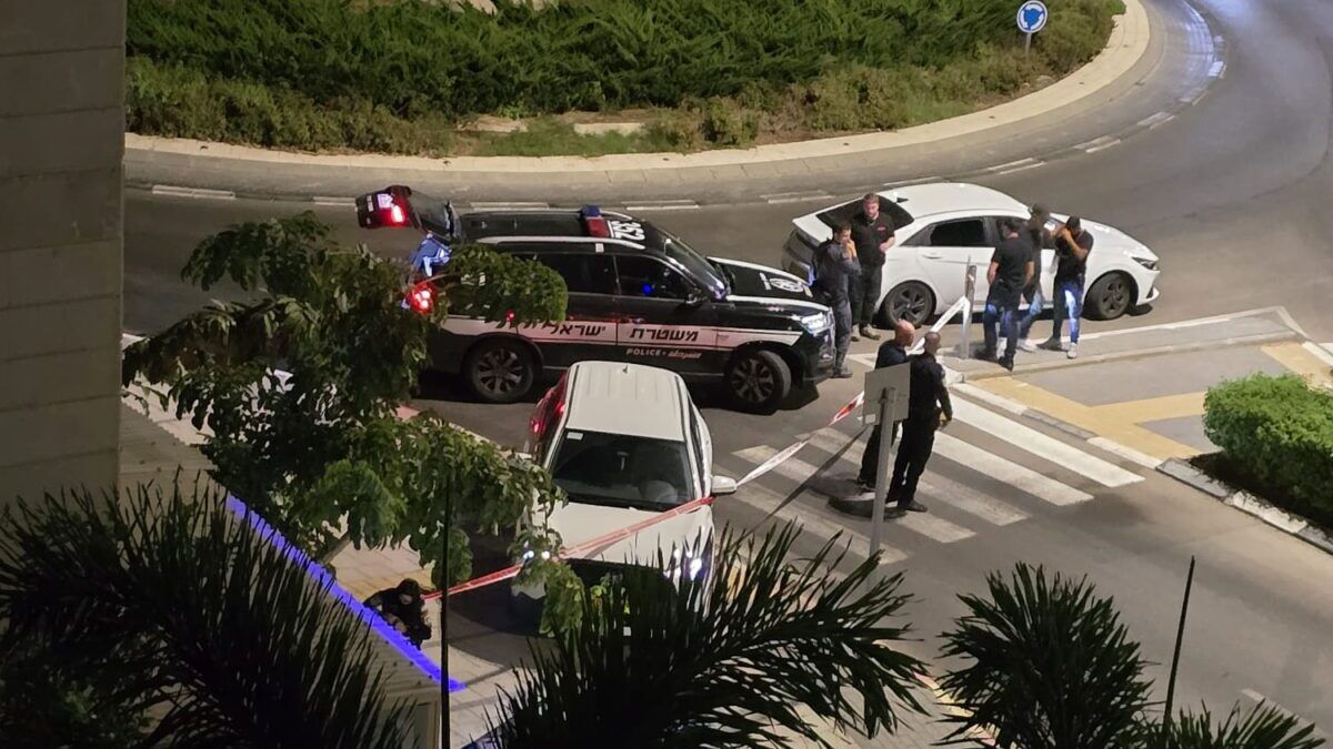 זירת האירוע ברחוב עמק חפר. שימוש לפי סעיף 27א'