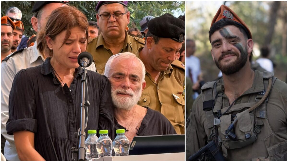 הלווית הלוחם רון יונתן רויטמן. צילום: אלדד עובדיה