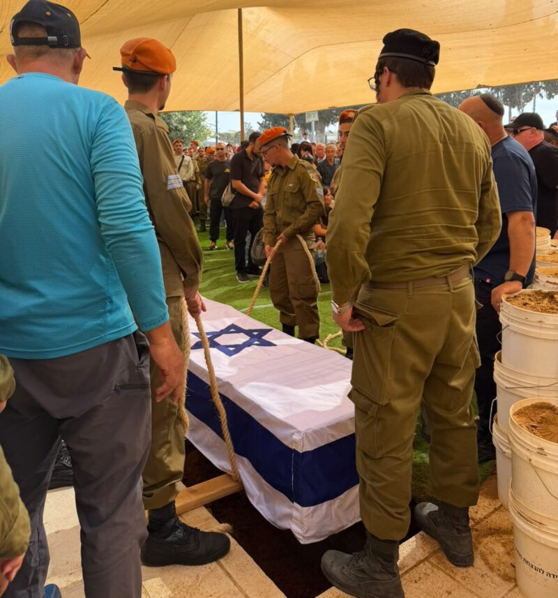 הלווית הלוחם רון יונתן רויטמן. צילום: אלדד עובדיה
