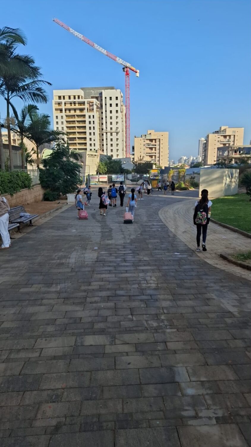 ניקיון הרחובות אחרי הבחירות