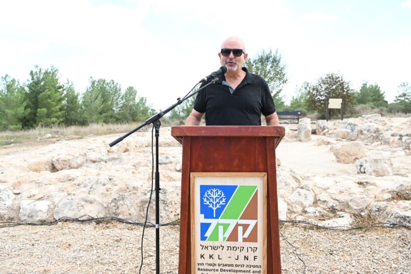 חניכת מצודת גלאון. צילום: ארז ורדון - מועצה אזורית יואב, שחר כהן, מערך ההסברה קק״ל