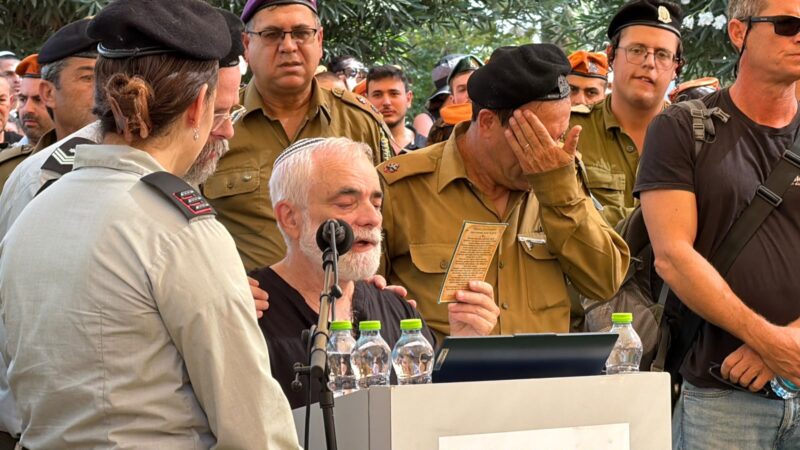 הלווית הלוחם רון יונתן רויטמן. צילום: אלדד עובדיה