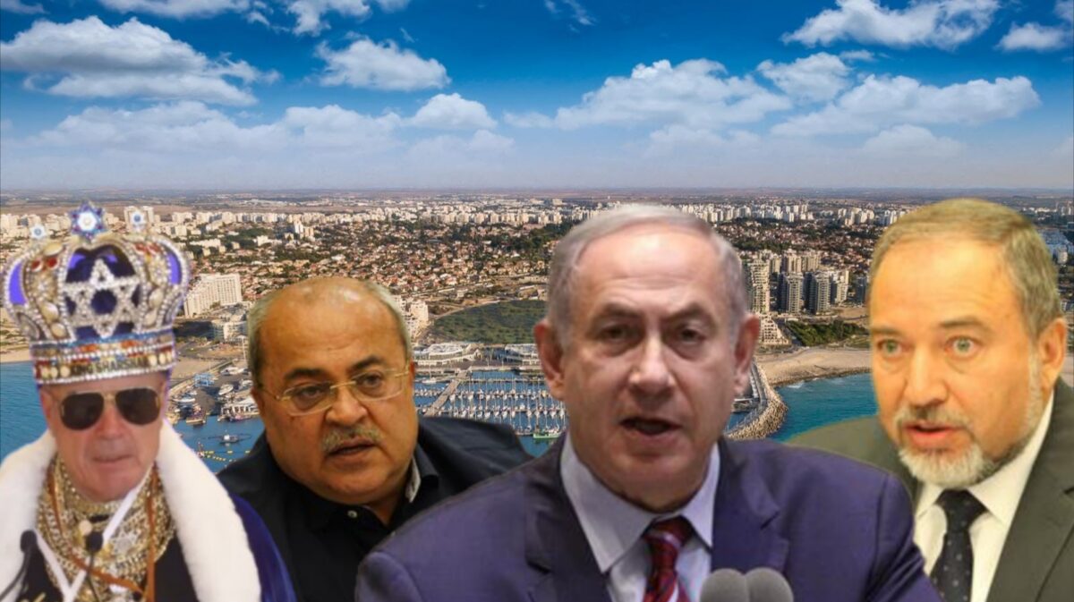 ליברמן, נתניהו, טיבי ושרשר. צילומים: אדי ישראל, דוברות הכנסת